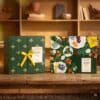 L'Occitane Advent Calendar 2026 open, showing the Provencal Christmas illustration inside