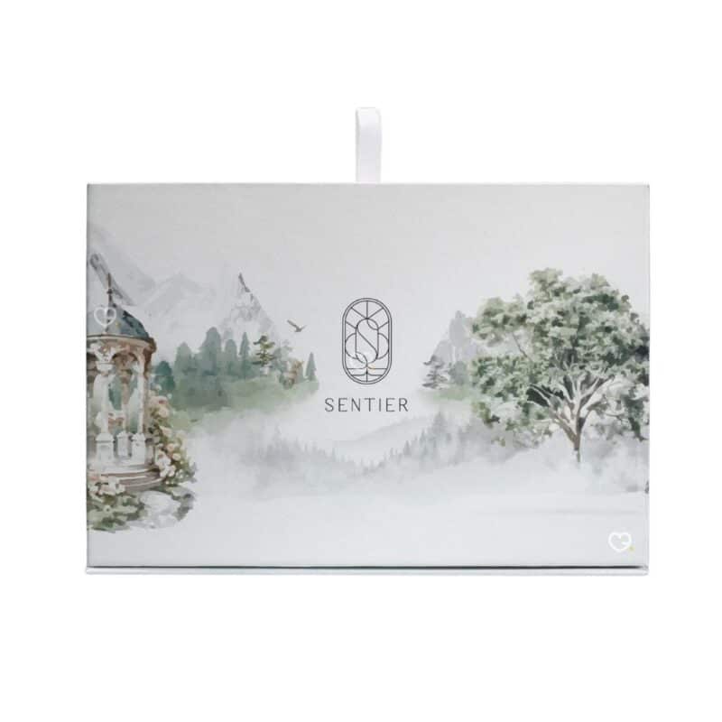Sentier Fragrance Advent Calendar 2026 closed illustrated keepsake box