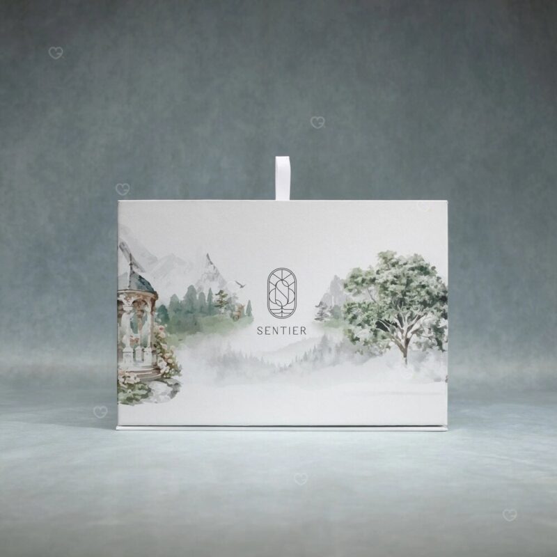 Sentier 2026 luxury advent calendar keepsake box front view