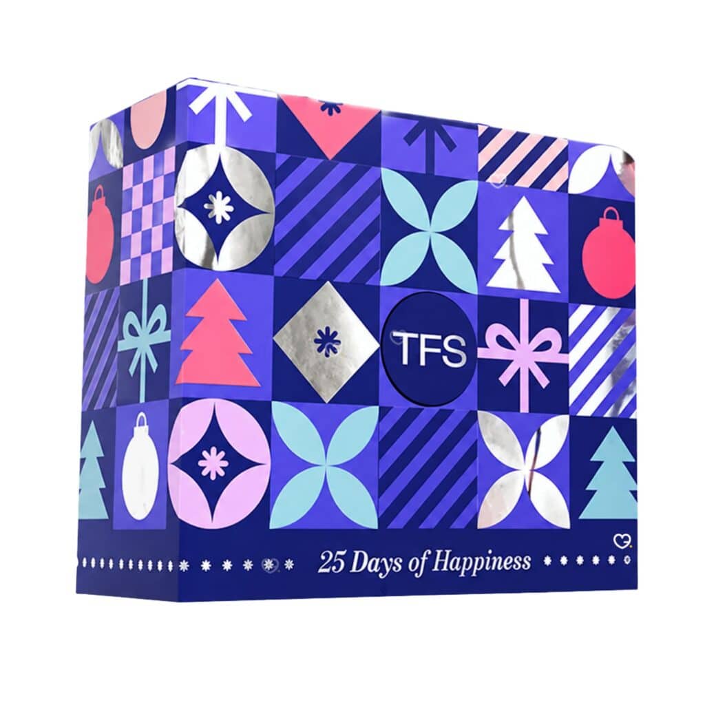 The Fragrance Shop Women's Advent Calendar 2026 midnight-blue box