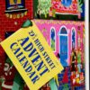 close-up of the yellow 29½ High Street Advent Calendar tag on the Lush house box