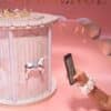 The P.Louise 2026 advent calendar carousel filmed close up