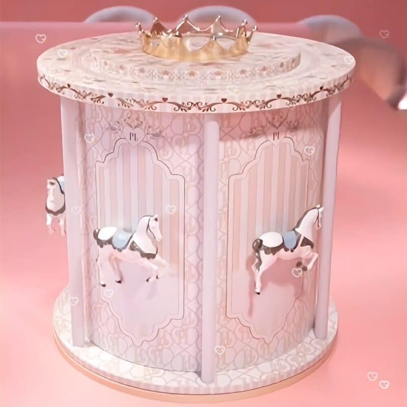 The P.Louise light-up carousel advent calendar 2026