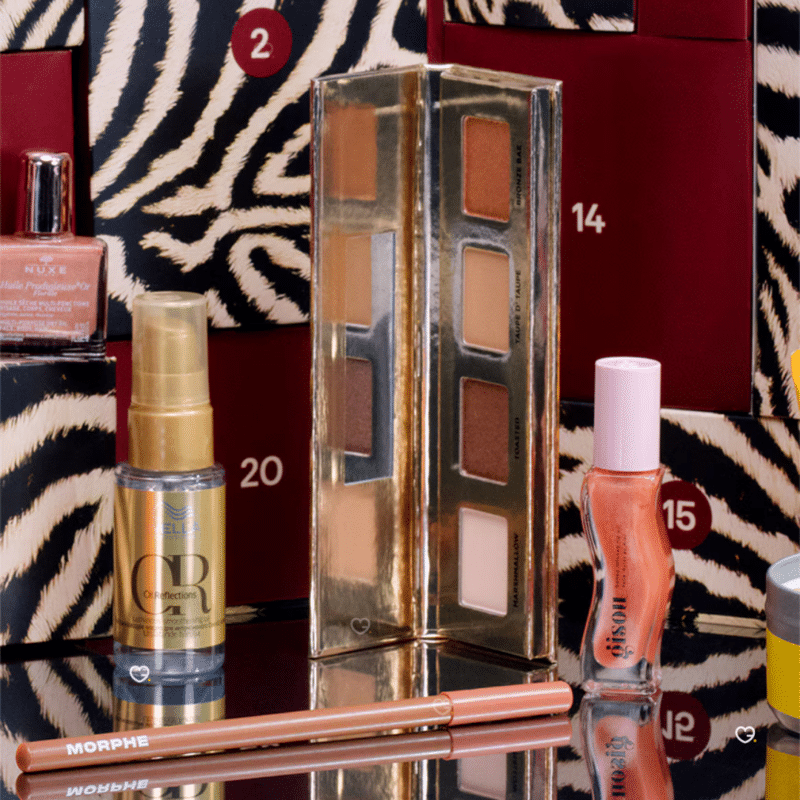 ASOS Advent Calendar 2026 makeup Charlotte Tilbury Beauty Light Wand, Iconic London palette and Gisou lip oil