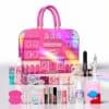 Benefit Advent Calendar 2026 box with all 24 products laid out