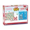 Back of the Funko Bitty POP Hello Kitty advent calendar box showing the full contents