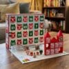 Funko Bitty POP Hello Kitty advent calendar contents: figures, castle, keyrings and accessories laid out