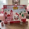 Funko Bitty POP Hello Kitty advent calendar 2026 displayed with Sanrio figures in a home setting