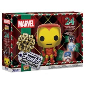 Funko Pocket POP Marvel Advent Calendar 2026 box, 24 doors, Iron Man cover