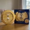 Harry Potter Time Turner jewellery advent calendar display next to its packaging