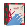 Kiehl's Advent Calendar 2026 closed forest-green gift box on a white background