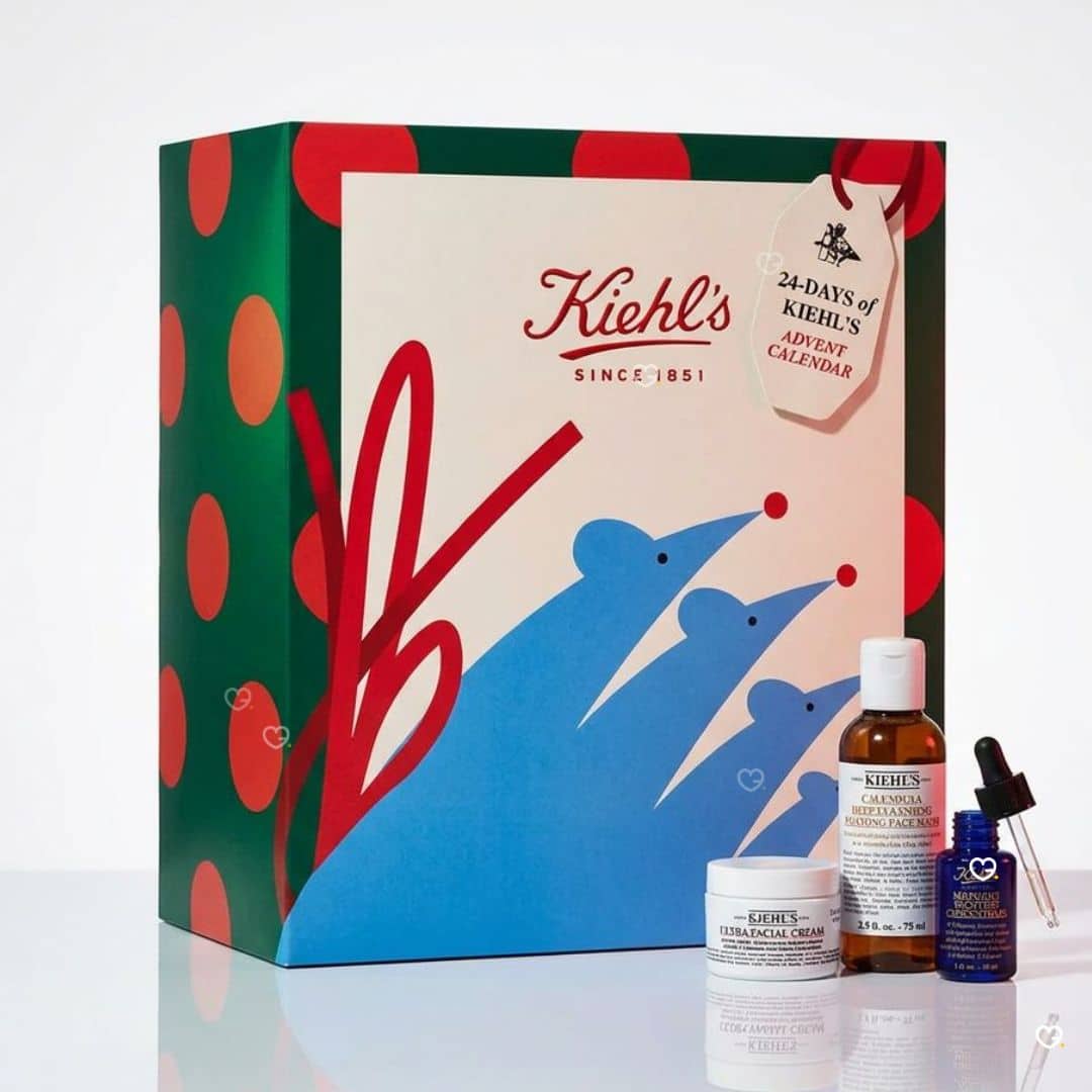 Kiehl's Advent Calendar 2026: 24 Skincare Doors Worth £237