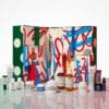 Kiehl's Advent Calendar 2026 opened showing all 24 skincare products lined up