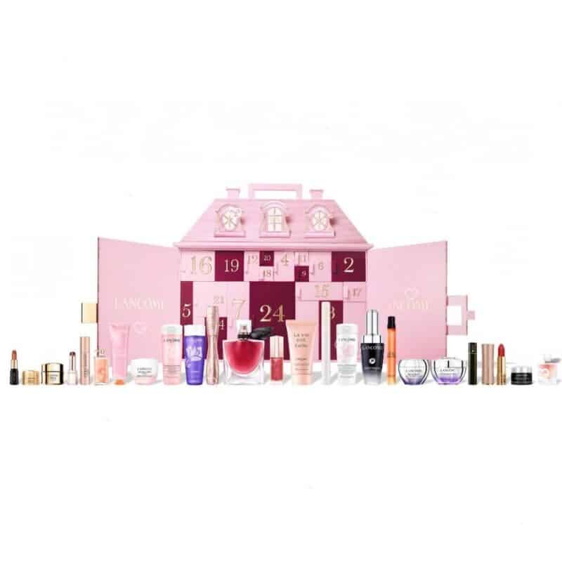 Full contents of the Lancôme Advent Calendar 2026, including La Vie Est Belle Eau de Parfum
