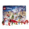 Lego Disney 43298 Advent Calendar 2026 box with the four Disney micro-dolls Ariel, Cinderella, Moana and Mulan and their animals