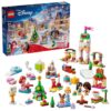 Full contents of the Lego Disney 43298 Advent Calendar 2026, the four princesses, their animals and the mini-builds