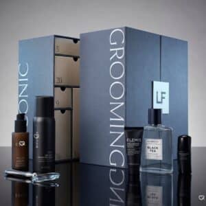 Lookfantastic men grooming advent calendar 2026 open with products including ESPA, Rituals and Murdock