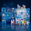 Lumene beauty advent calendar 2026 three-quarter view with skincare and makeup minis