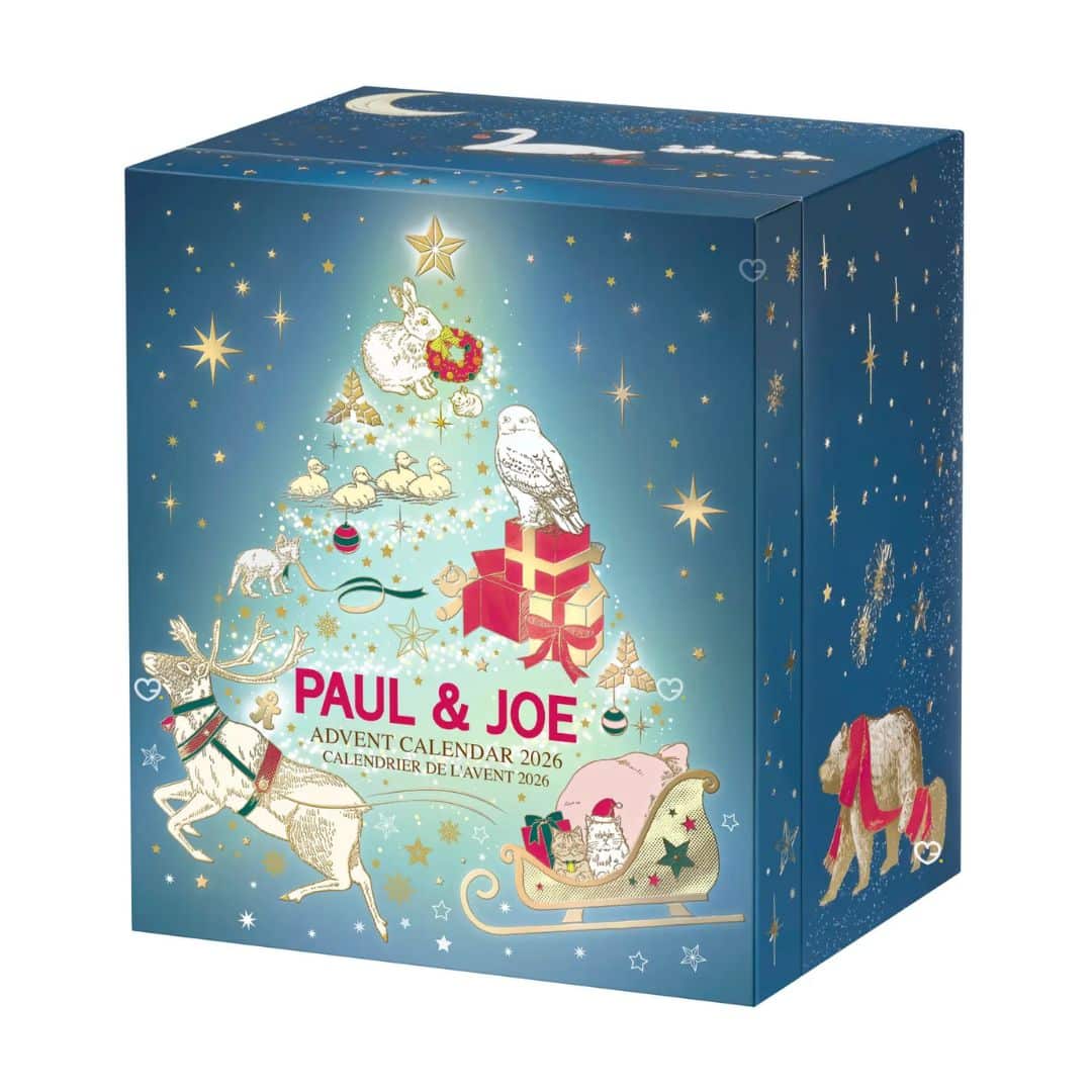 Paul And Joe Advent Calendar 2026: Navy Drawer Box & 5 Exclusives