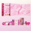 Revolution Beauty Advent Calendar 2026 doors laid open with the full product line