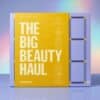Selfridges 2026 advent calendar yellow box with iridescent background and full brand list
