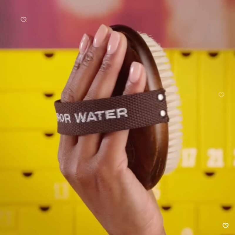 Mirror Water Buff Body Dry Brush included in the Selfridges 2026 beauty advent calendar