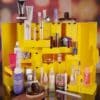 Selfridges Big Beauty Haul 2026 advent calendar open showing all the products laid out