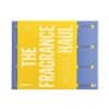 Selfridges Fragrance Advent Calendar 2026, The Fragrance Haul closed yellow and lavender box, front view