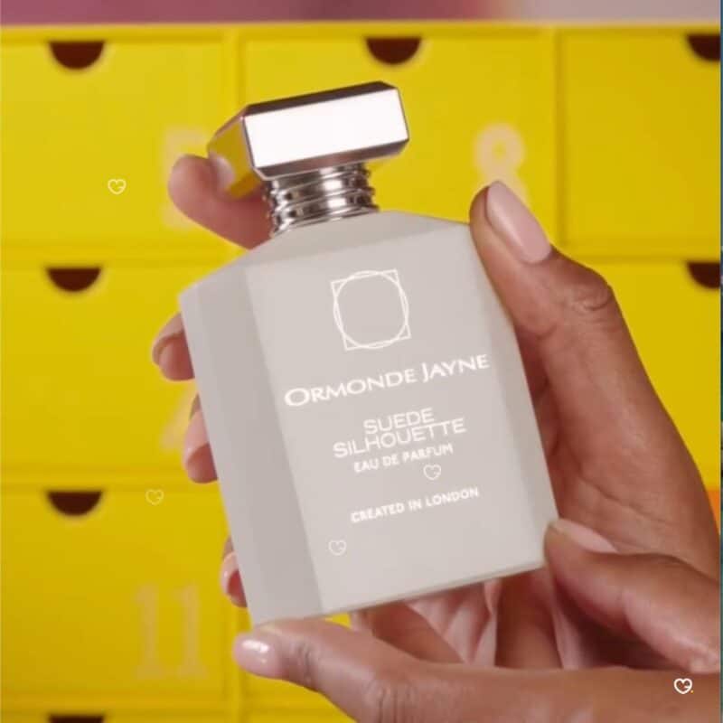 Ormonde Jayne Suede Silhouette full size perfume from the Selfridges Fragrance Advent Calendar 2026
