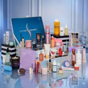 Full product line-up of the Sephora Favorites luxury beauty advent calendar 2026 displayed together