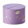 Tatcha '12 Ways to Love Your Skin' advent calendar 2026, the purple round gift chest with gold detailing on a white background