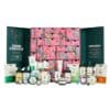The Body Shop Ultimate Advent Calendar 2026 full product line-up in front of the box