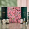 The Body Shop Ultimate Advent Calendar 2026 body care products styled for Christmas