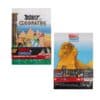 Asterix & Cleopatra Advent Calendar 2026 front cover and back panel with contents overview