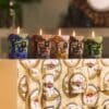 Baobab Collection Advent Calendar 2026 mini scented candles lit