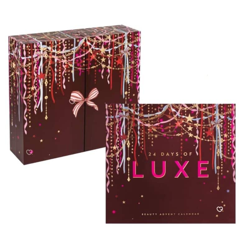 Boots 24 Days of Luxe Advent Calendar 2026 drawer packaging box