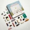 Brown Thomas Advent Calendar 2026 flat-lay of the box with its full-size prestige products