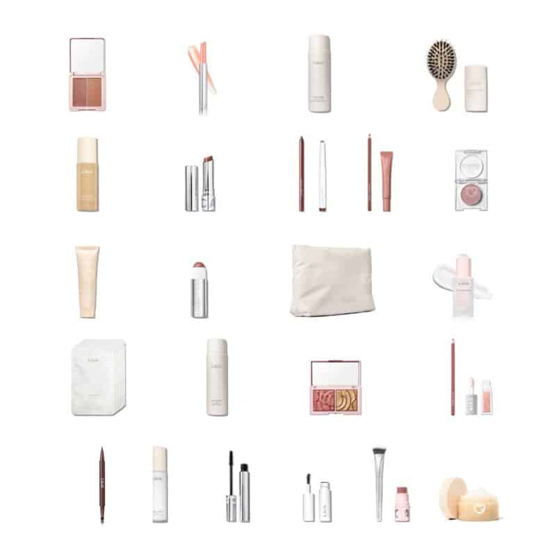 CAIA Advent Calendar 2026 spoiler with all 31 full-size products laid out
