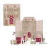 Catrice House Of Gold advent calendar 2026, the box open beside the full spread of 24 makeup products