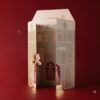 Catrice advent calendar 2026 House Of Gold packaging, the golden cardboard house standing open