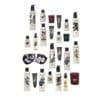 All 24 Cowshed Advent Calendar 2026 bath and body products laid out on white