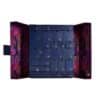Debenhams beauty advent calendar 2026 open box revealing 24 numbered drawers