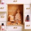Dior Exception advent calendar 2026 gingerbread Junon gown scene and Collection Privee bottles