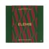 Elemis Advent Calendar 2026 closed keepsake box with green and burgundy wave design
