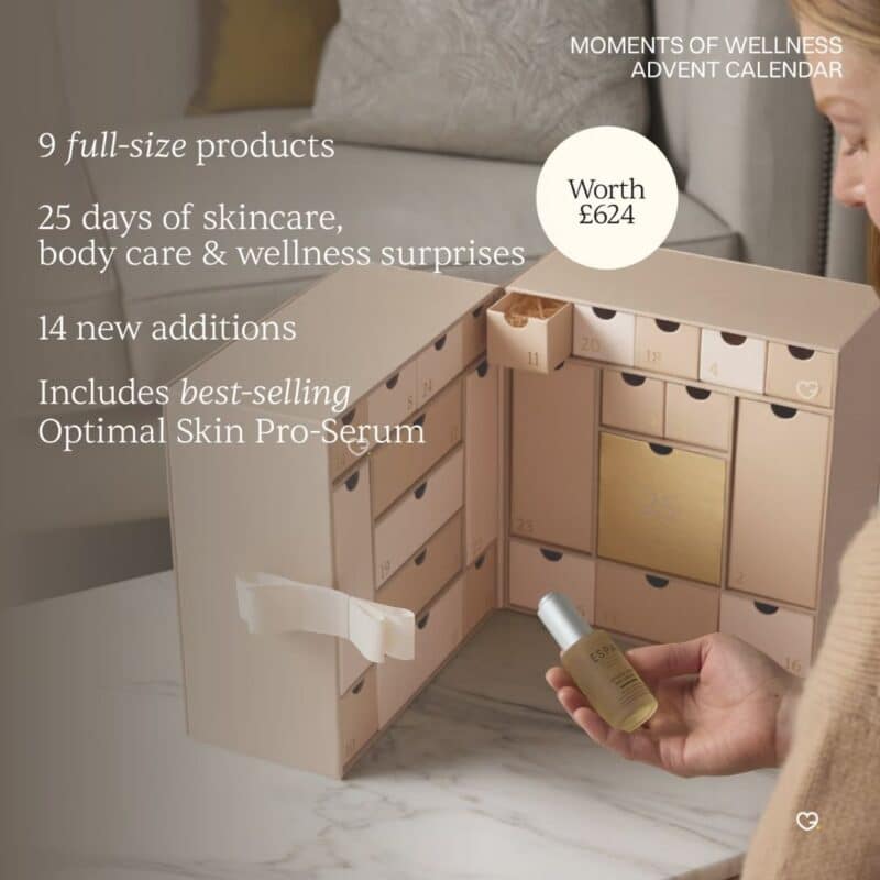 ESPA Advent Calendar 2026 worth 624 pounds with 9 full-size products
