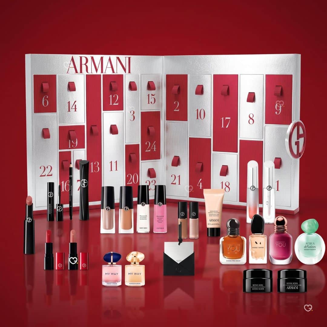 Armani Advent Calendar 2026: 9 Full-Size Beauty Treasures
