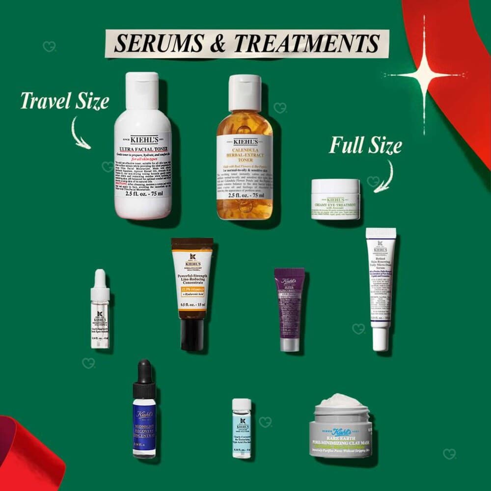 Kiehl's Advent Calendar 2026: 24 Skincare Doors Worth £237