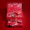 Kiko makeup advent calendar 2026 open with the products on display