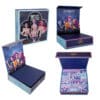 KPop Demon Hunters Advent Calendar 2026 box opening with the pop-up stage unfolding