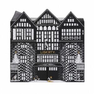 Liberty Men's Advent Calendar 2026 closed box in Liberty Evelyn Trail print